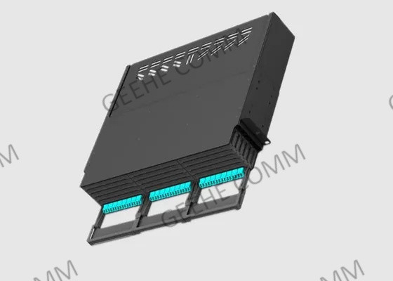 2U Rack Mount MPO إلى LC 288 Core HD Patch Panel