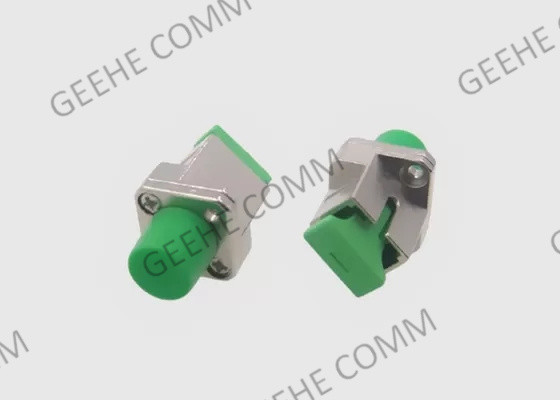 FC إلى SC Fiber Optic Hybrid Adapter وضع واحد مع شفة مربعة
