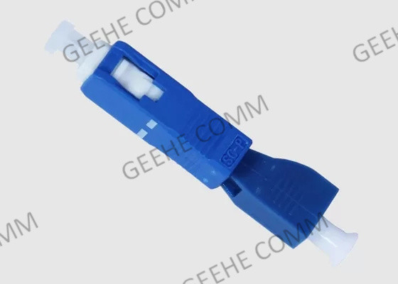 الأزرق FTTH ذكر إلى أنثى الألياف SC إلى محول LC