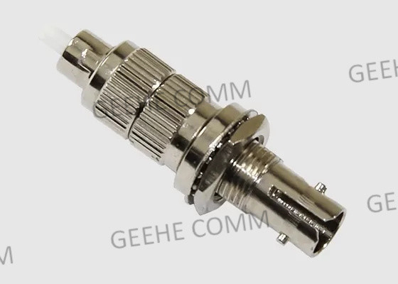 ذكر إلى أنثى Multimode 62.5 / 125 ST إلى محول الألياف FC