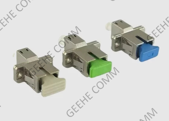 LC إلى SC Simplex Fiber Optic Coupler Hybrid UPC Single Mode Adapter