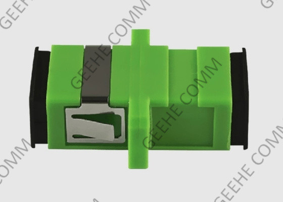 وضع واحد Simplex SC APC محول كابل الألياف البصرية الأخضر اللون