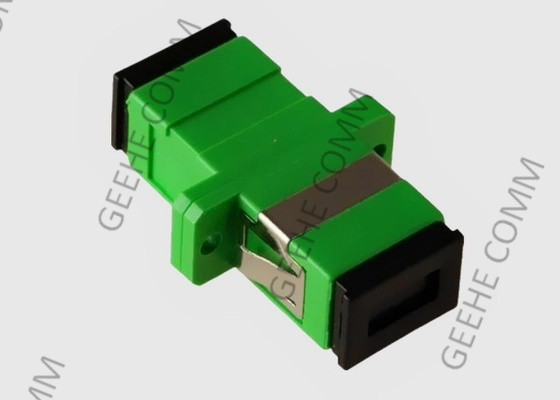 وضع واحد Simplex SC APC محول كابل الألياف البصرية الأخضر اللون