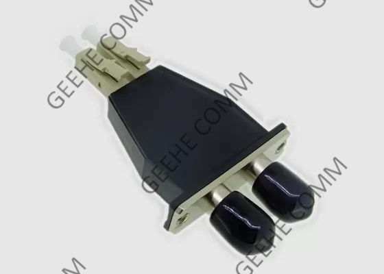 Multimode LC UPC إلى ST UPC Duplex Fiber Optic Adapter للشبكة