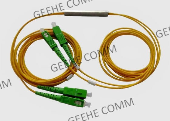 وضع أحادي مصهور WDM بتقسيم الطول الموجي 1310 نانومتر و 1550 نانومتر