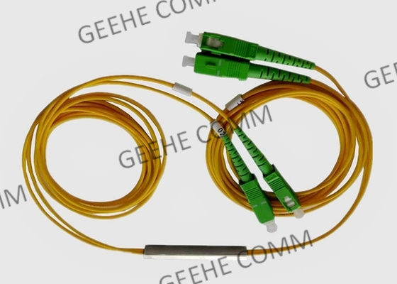 وضع أحادي مصهور WDM بتقسيم الطول الموجي 1310 نانومتر و 1550 نانومتر