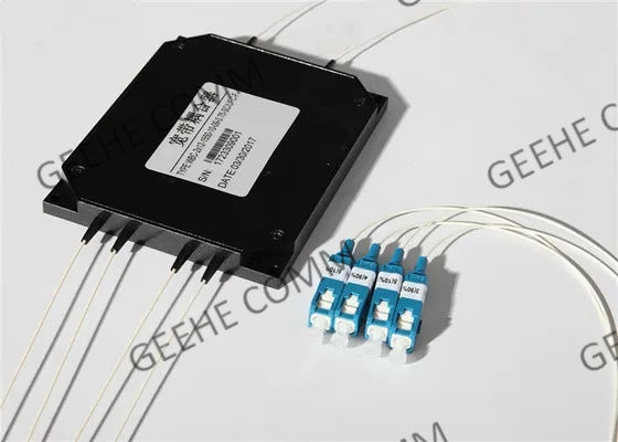 2 × 4 Fan Out 1480nm وحدة الألياف البصرية WDM المنصهرة