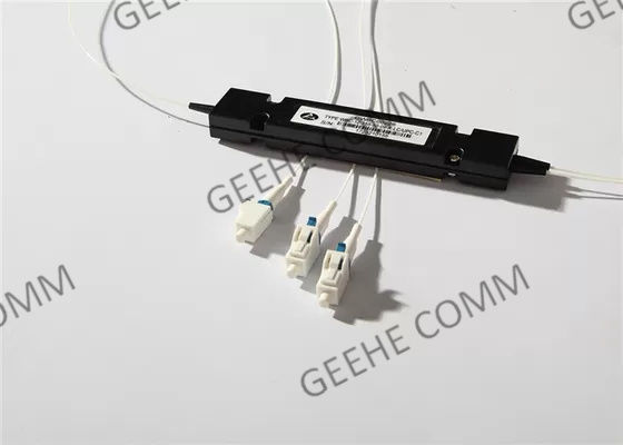 مقرنة الألياف 50/50 أحادية الوضع 1 × 2 155nm pm