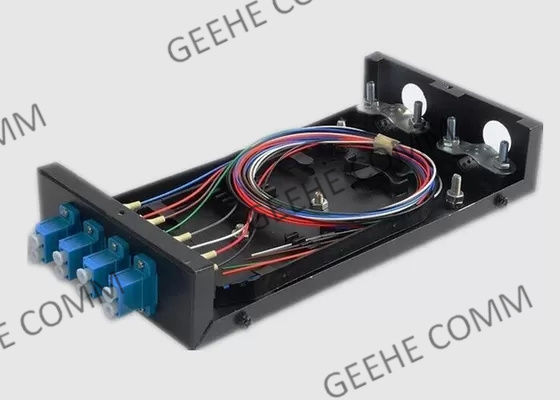 لوحة التصحيح المحملة CATV 1U LC Duplex 8 Port