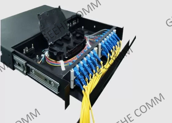 12 منفذ SC / UPC LC / UPC من الألياف البصرية التصحيح