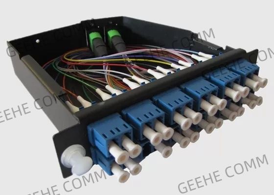 LC / UPC Duplex 12 Fiber LGX Style MPO Cassette