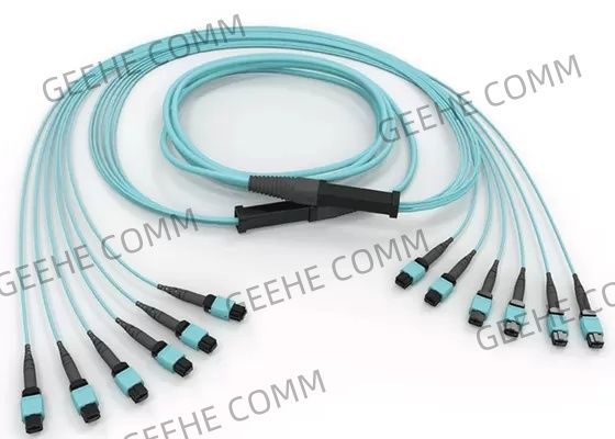 12 نواة OM3 وضع أحادي 2.0 مم MPO Fiber Cable