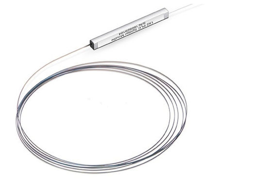 أنبوب فولاذي نوع FTTH Bare 1x4 PLC Splitter