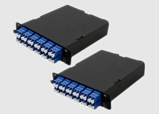 LC / UPC Duplex 12 Fiber LGX Style MPO Cassette