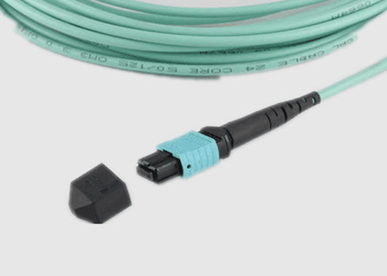 وضع واحد الناهض OFNR 2.0mm 1m كابل الألياف MPO