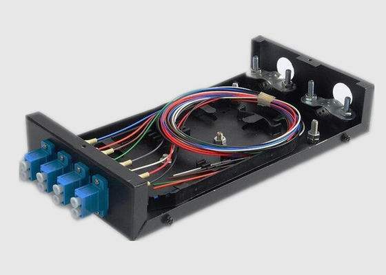 لوحة التصحيح المحملة CATV 1U LC Duplex 8 Port