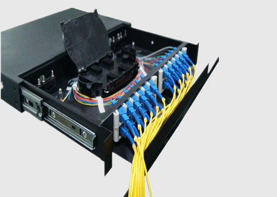 12 منفذ SC / UPC LC / UPC من الألياف البصرية التصحيح