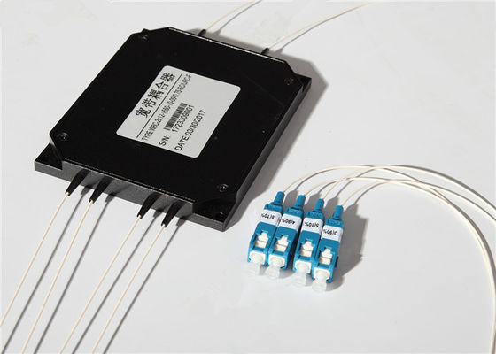 2 × 4 Fan Out 1480nm وحدة الألياف البصرية WDM المنصهرة