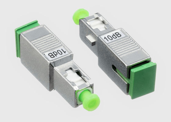 ثابت SC / APC الألياف البصرية المخفف وضع واحد أنثى إلى ذكر 5dB