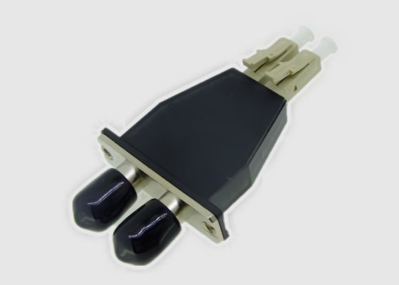 Multimode LC UPC إلى ST UPC Duplex Fiber Optic Adapter للشبكة