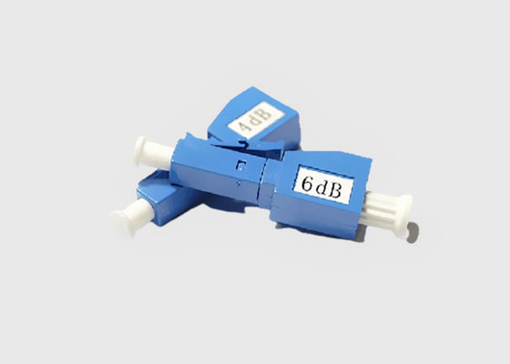 ذكر - أنثى 0db 1db 2db LC UPC مخفف الألياف البصرية وضع واحد