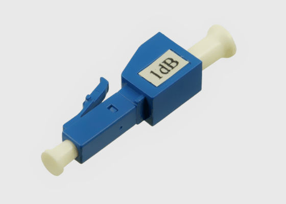 ذكر - أنثى 0db 1db 2db LC UPC مخفف الألياف البصرية وضع واحد